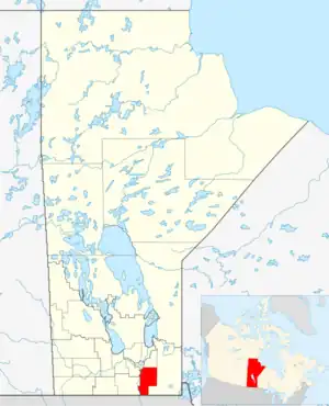 Census Divisions of Manitoba