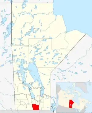Census Divisions of Manitoba