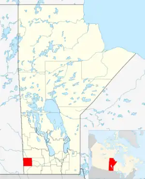 Census Divisions of Manitoba