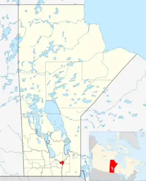 Census Divisions of Manitoba