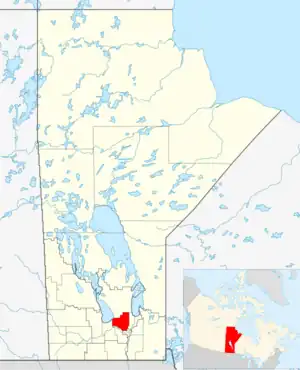Census Divisions of Manitoba