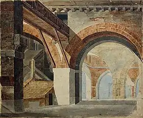 Projeto para um cenário teatral, 1862