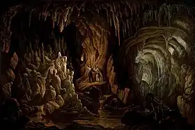 Uma Gruta, óleo, 1863