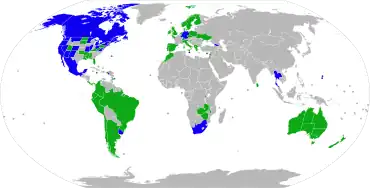 Mapa das leis de cannabis para uso médico no mundo