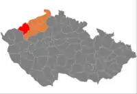 distrito de Chomutov.