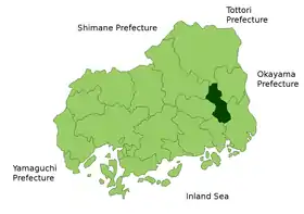 Localização de Fuchū