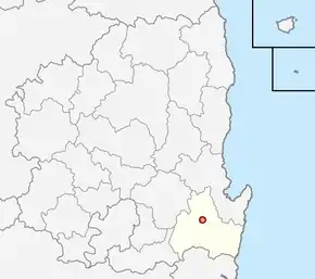 Localização de Gyeongju em Gyeongsang do Norte