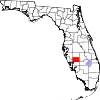 Localização do Condado de DeSoto (Flórida)