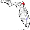 Localização do Condado de Duval (Flórida)