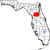 Localização do Condado de Marion (Flórida)