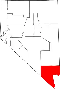 Localização do Condado de Clark (Nevada)