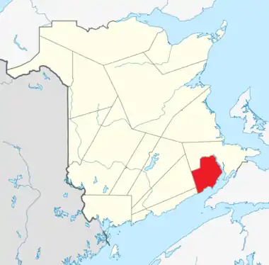 New Brunswick Counties