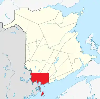New Brunswick Counties