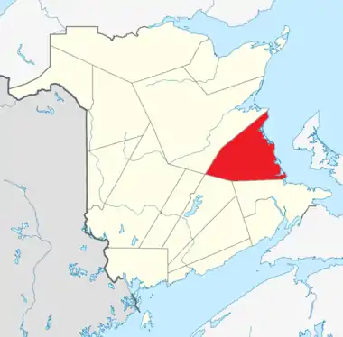 New Brunswick Counties