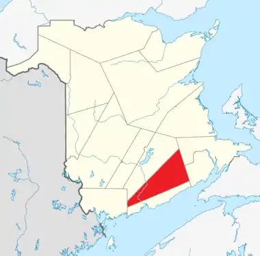 New Brunswick Counties