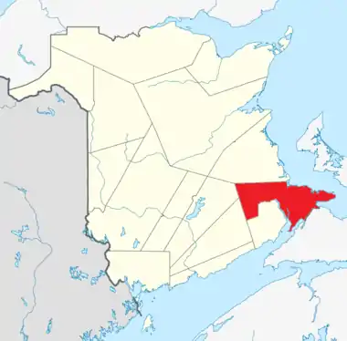 New Brunswick Counties