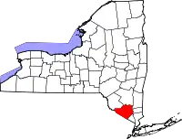 Localização do Condado de Orange (Nova Iorque)