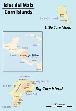 Localização de Ilhas do Milho