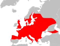 Distribuição na Europa