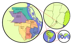 Localização de Rosário