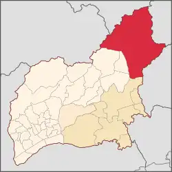 Morro Grande dentro do Distrito de Guarulhos, em Guarulhos.