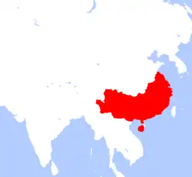 Localização de Grande Ming