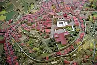 Maqueta da cidade medieval na Casa do Infante.