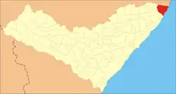 Localização de Maragogi em Alagoas