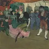 Marcelle Lender Dancing the Bolero in "Chilpéric", 1895–96, óleo sobre tela, National Gallery of Art
