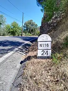Marco EN116 - Freixial - Km 24