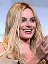 Colour photograph of Margot Robbie in 2016