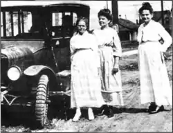 Maria Woodworth Etter, em viagem