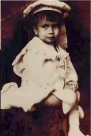 O poeta Mário Quintana quando criança