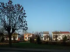 Parte da praça principal