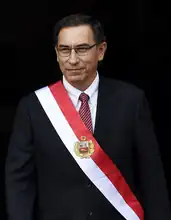 &nbsp;PeruMartín Vizcarra, Presidente