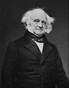 Retrato de Martin Van Buren.