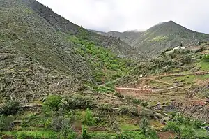 Paisagem nas vizinhanças da aldeia de Martilandrán, do município de Nuñomoral