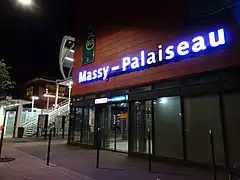 Estação lado RATP.