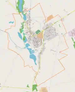 Localização de Maszewo na Polónia