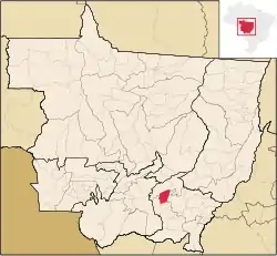 Localização de Dom Aquino em Mato Grosso