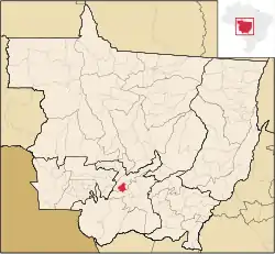 Localização de Jangada em Mato Grosso