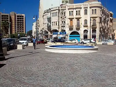 A Praça al&nbsp;Shajara em 2013