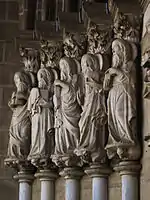 Mestre Pero (?), Apostolado, portal da Sé de Évora