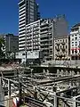 Obras de remodelação à superfície, em 2007