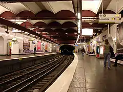 Plataformas da linha 3.