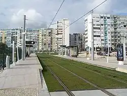 Metro Sul do Tejo, na Cova da Piedade