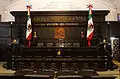 Tribuna do Senado do México.