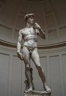 Michelangelo: David, 1504, renascentista