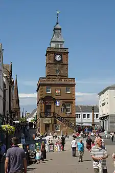 Centro da cidade de Dumfries