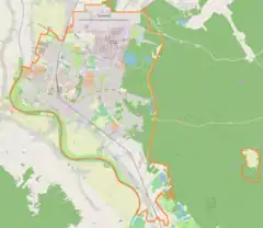 Localização de Mielec na Polónia